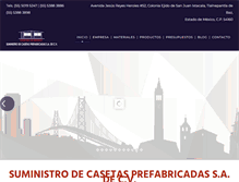 Tablet Screenshot of casetasdemexico.com.mx